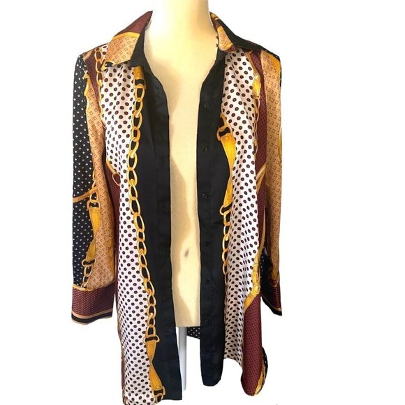 ZARA TRF Collection Multi Chain Shirt, Women's xs - Picture 4 of 8